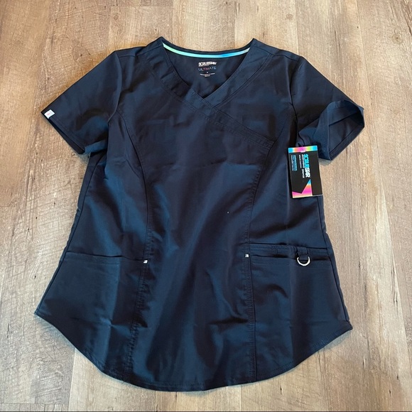 NWT Bundle X2 Womens Scrubstar Scrub Top Ultimate Collection - Picture 6 of 11